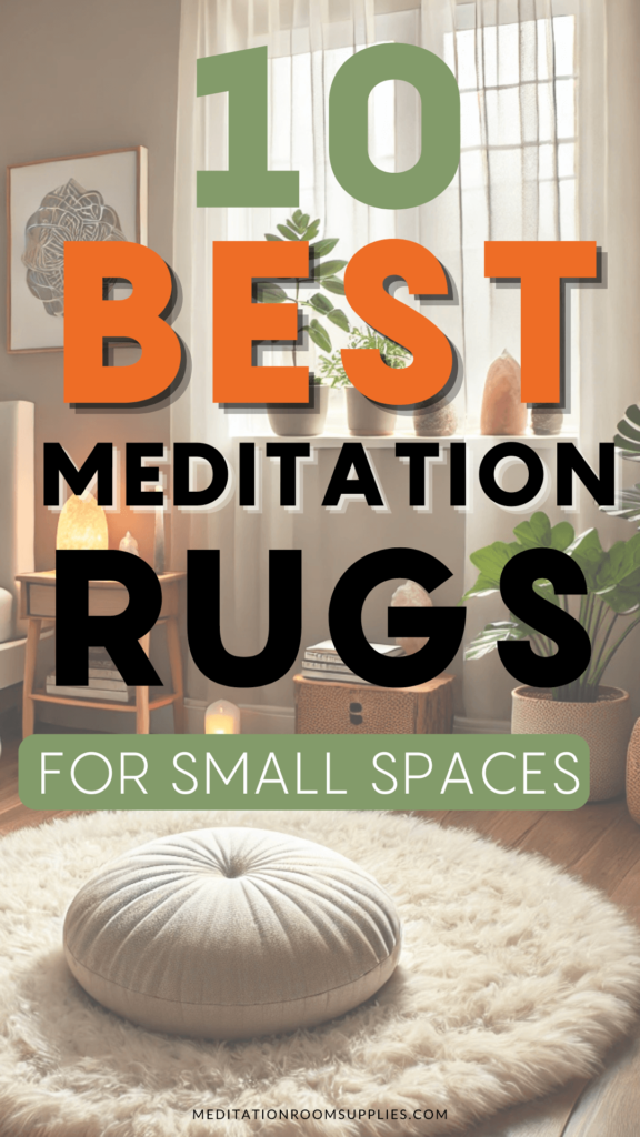10 best meditation rugs for small spaces