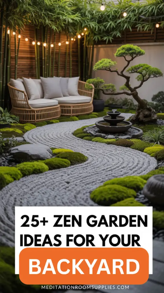 25 zen garden ideas for your backyard 3 25 zen garden ideas for your backyard text overlay pin