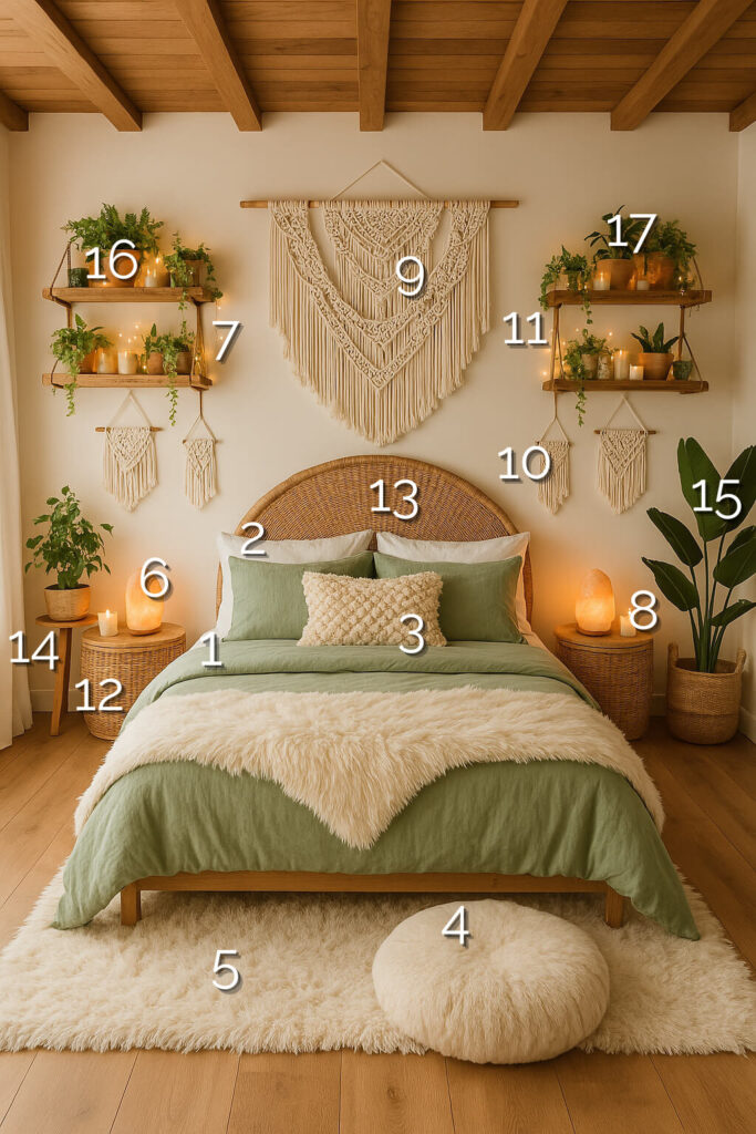 cozy boho bedroom ideas