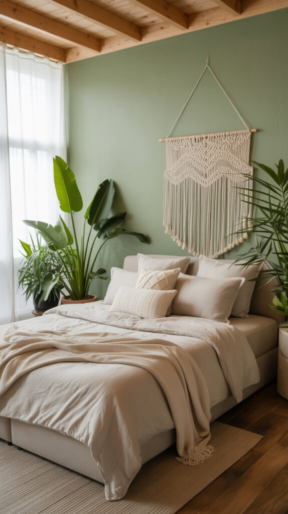 cozy boho bedroom20