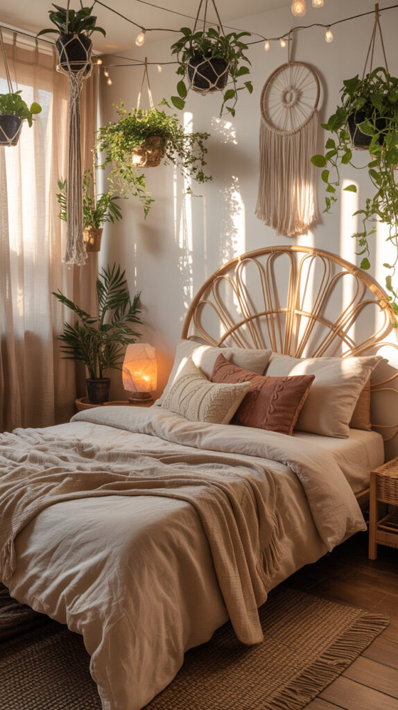 cozy boho bedroom5
