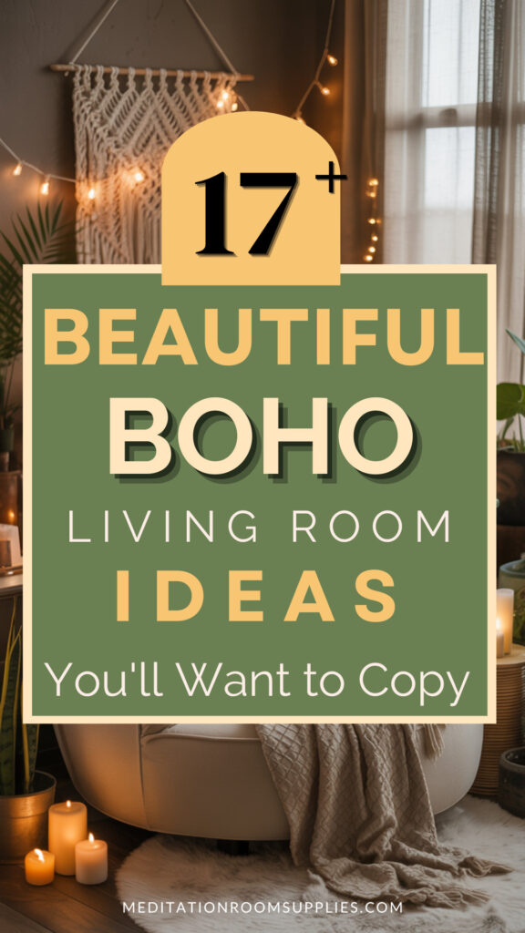 17 beautiful boho living orom ideas you'll want to copy