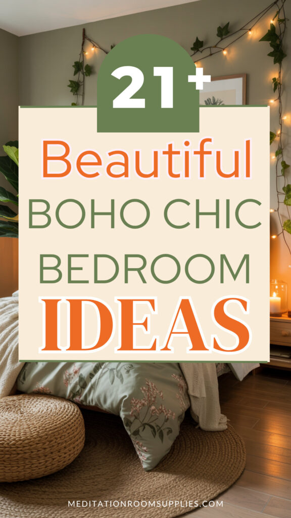 21 beautiful boho chic bedroom ideas