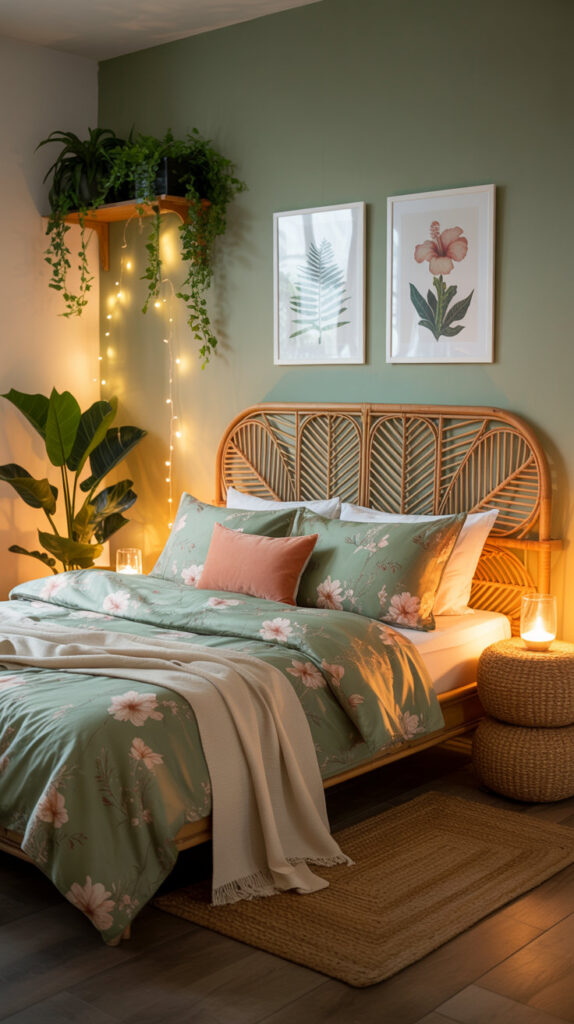 boho chic bedroom17
