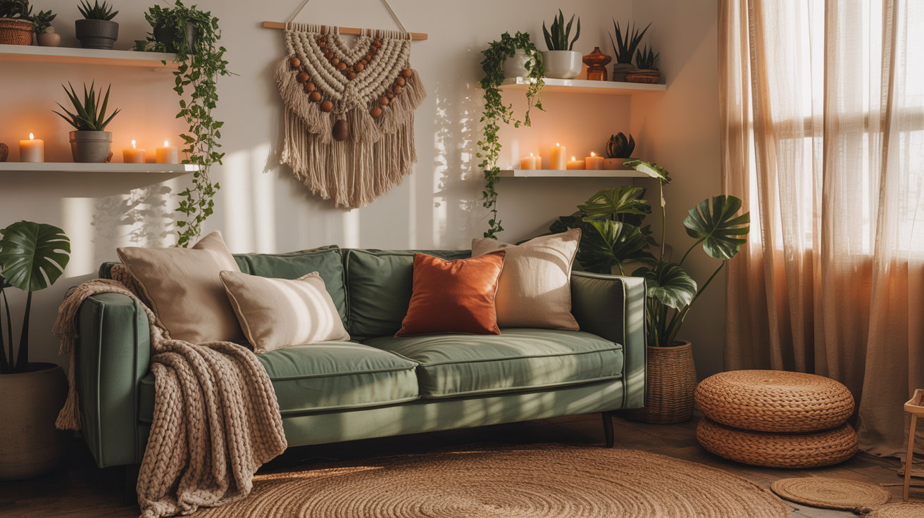 Beautiful Boho Living Room Style Guide: 17+ Cozy & Creative Decor Ideas