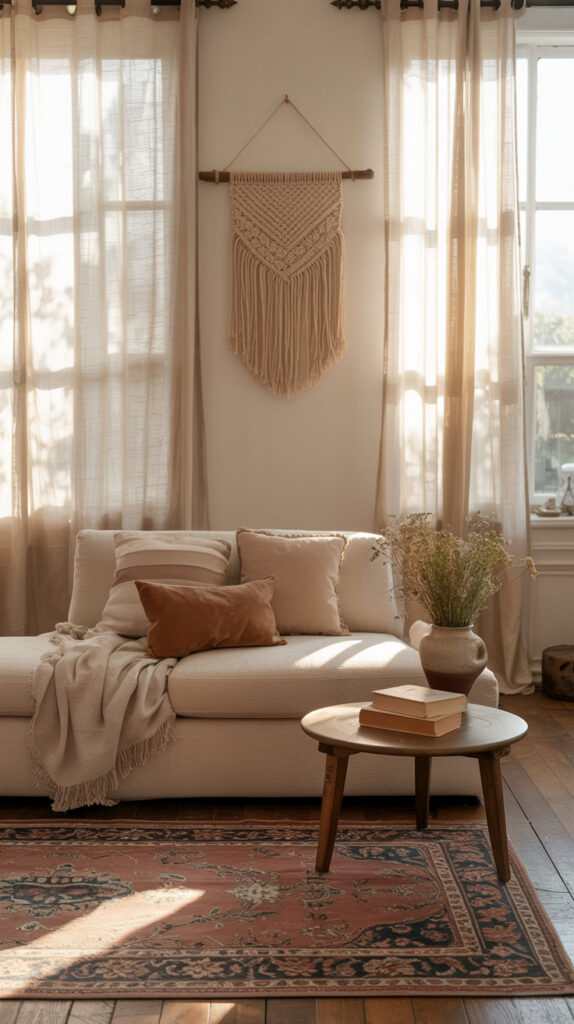 boho living room57
