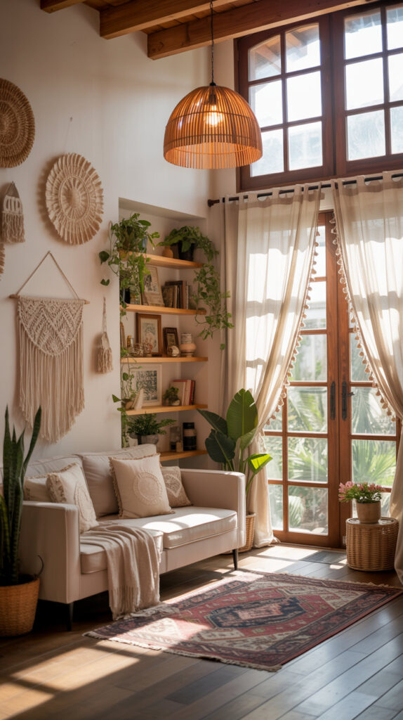 boho living room6