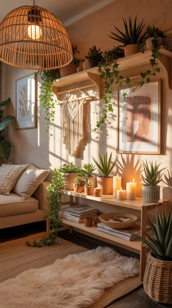 boho living room7