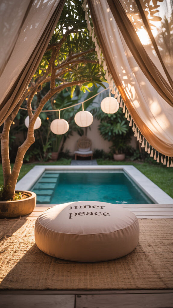 outdoor meditation space ideas21