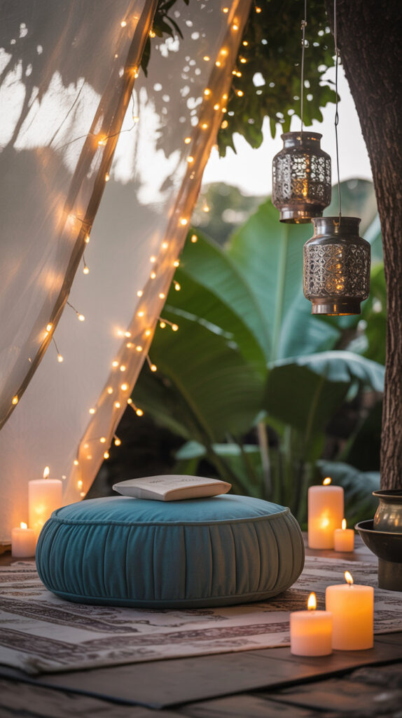 outdoor meditation space ideas25