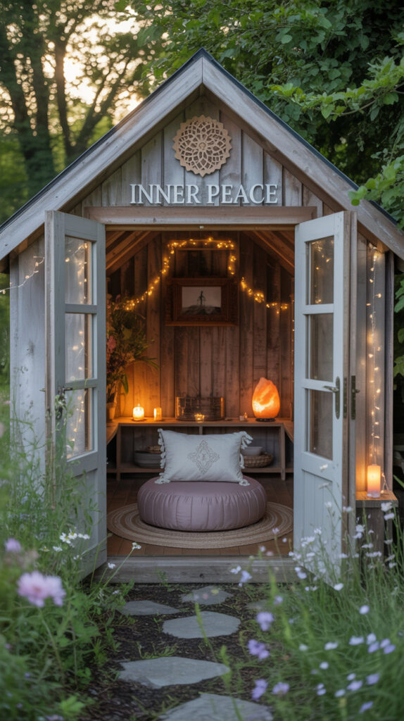 outdoor meditation space ideas36