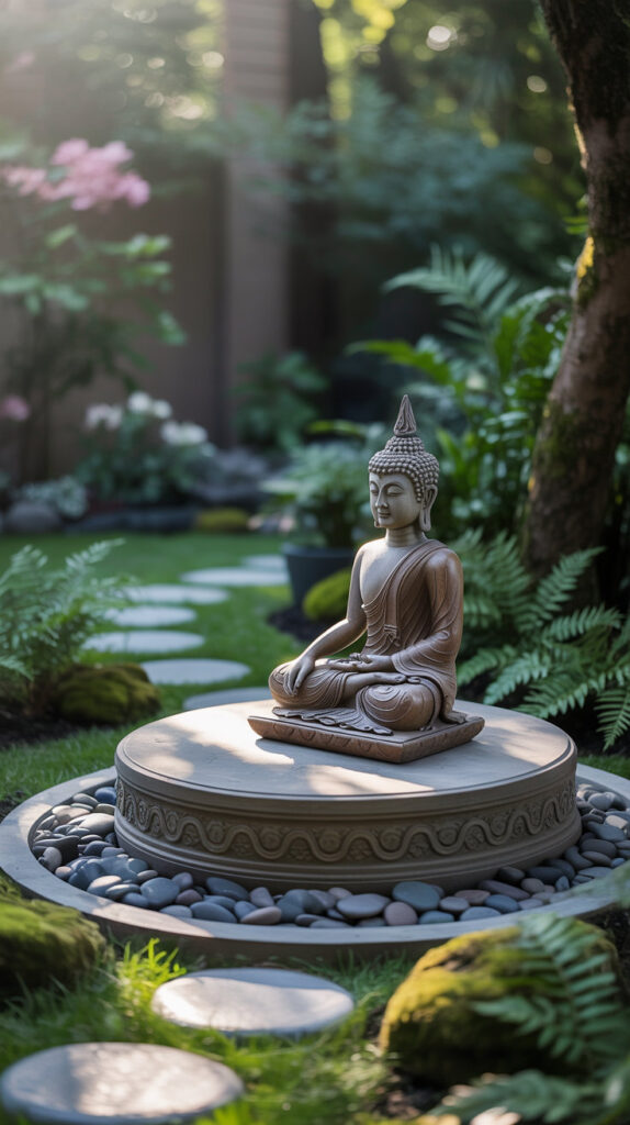 outdoor meditation space ideas45
