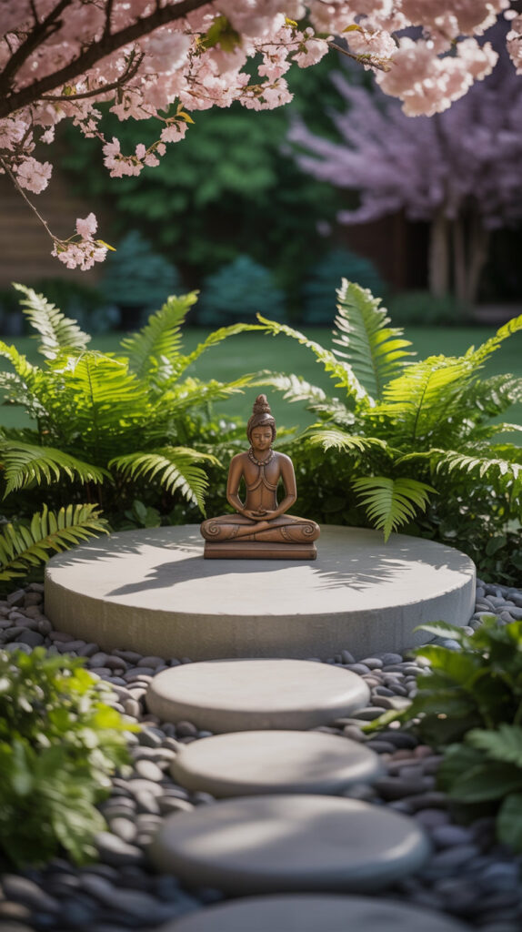 outdoor meditation space ideas49