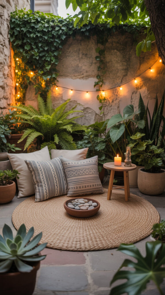 outdoor meditation space ideas53