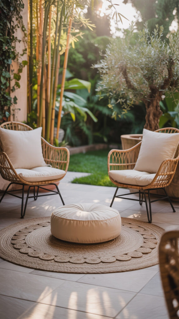outdoor meditation space ideas54