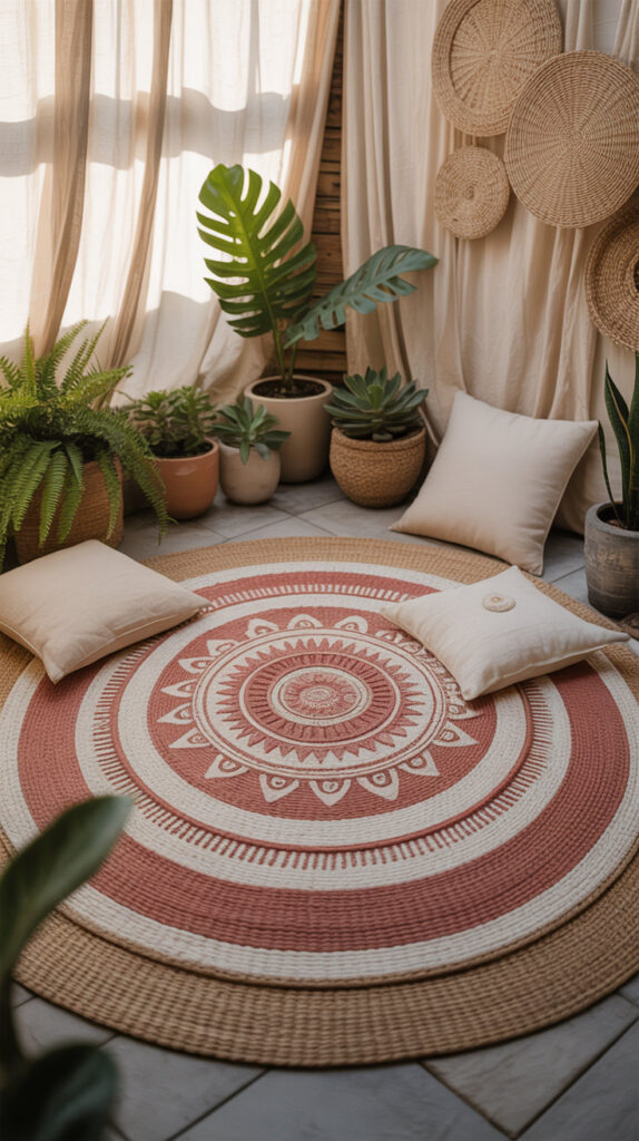 outdoor meditation space ideas57