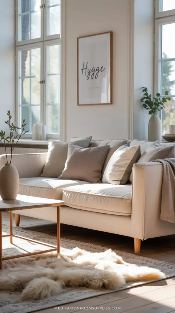 minimalist apartment with Scandinavian design