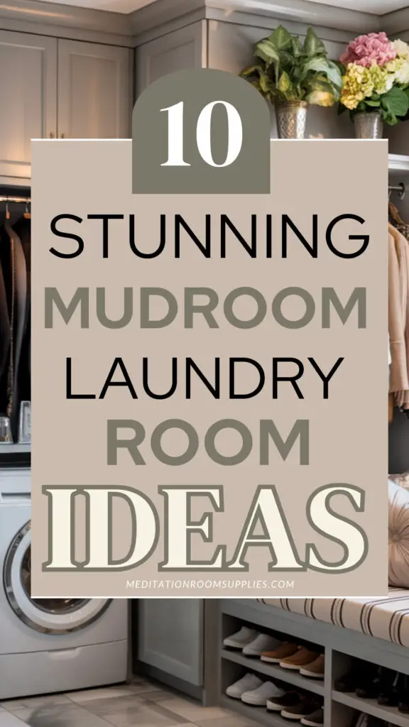 10 stunning mudroom laundry room ideas