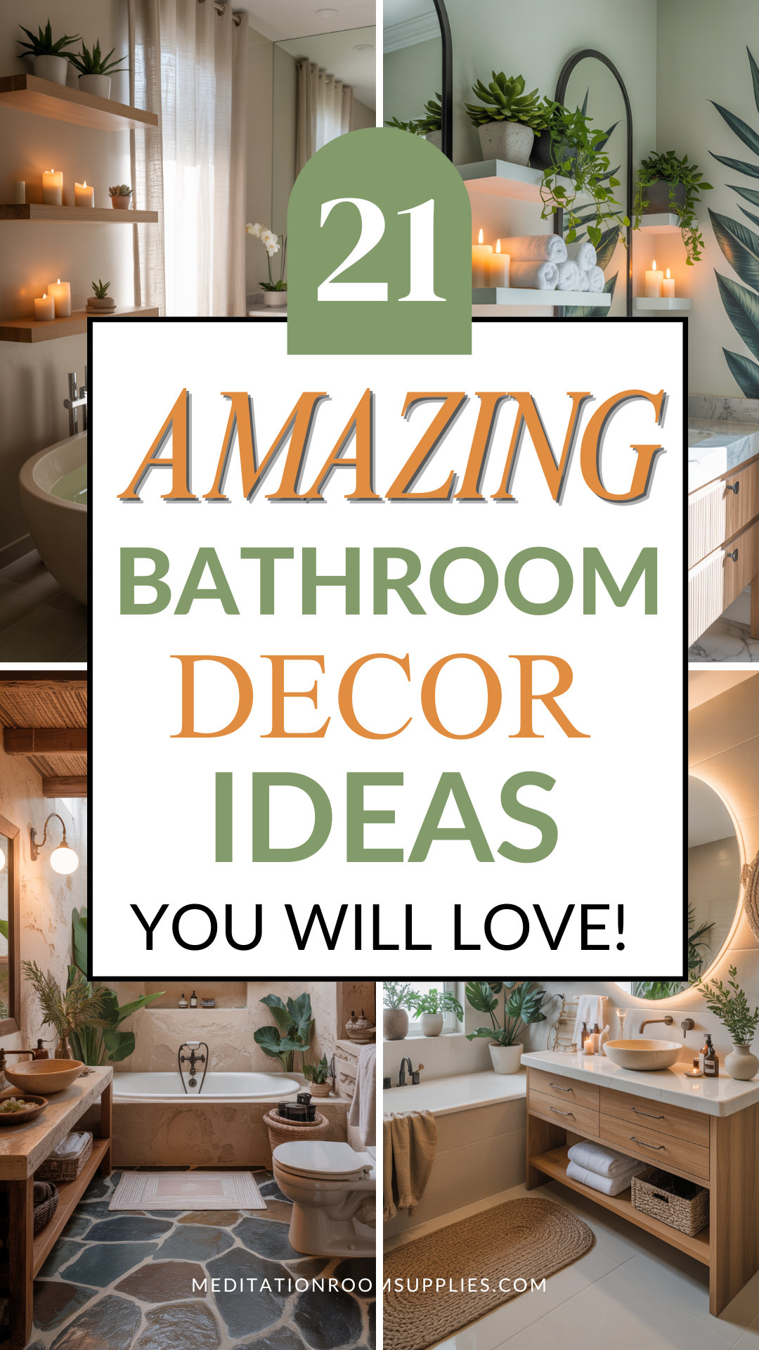 21 amazing bathroom decor ideas you will love