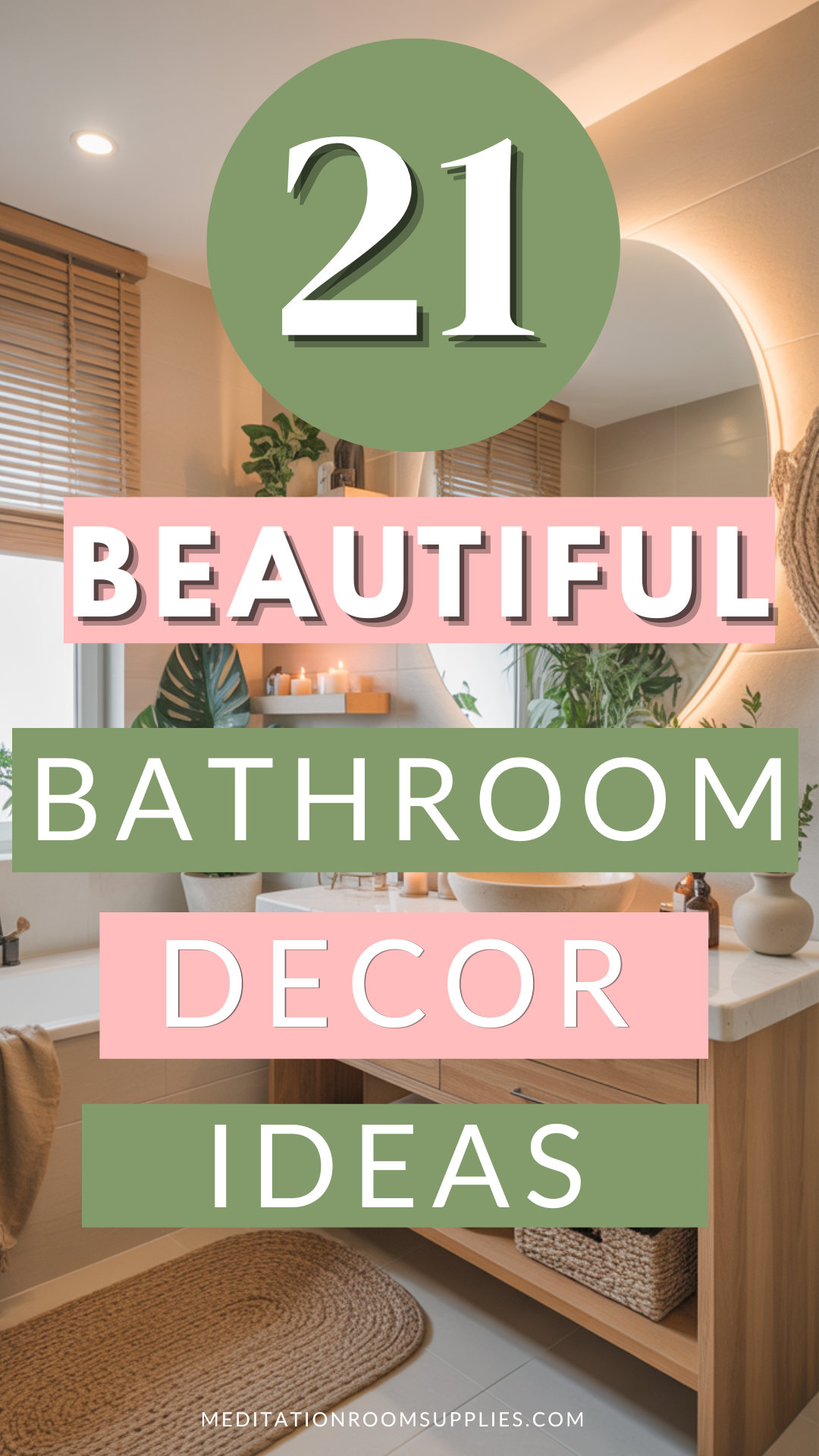 21 beautiful bathroom decor ideas