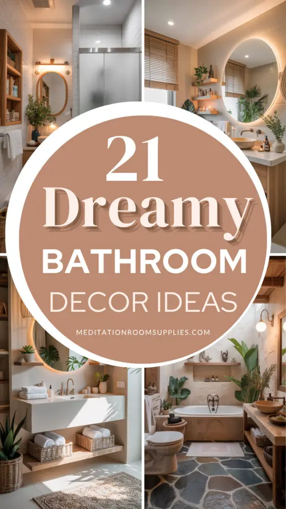 21 dreamy bathroom decor ideas