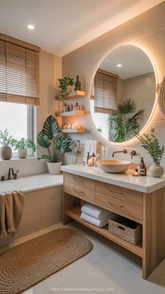 beautiful bathroom aesthetic with modern bathroom
